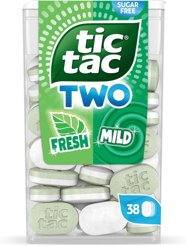Two Spearmint Flavours Sweet Tasting Mints, 38.5G
