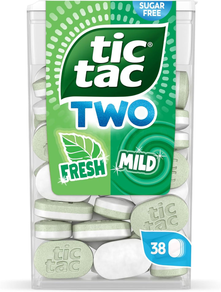 Two Spearmint Flavours Sweet Tasting Mints, 38.5G
