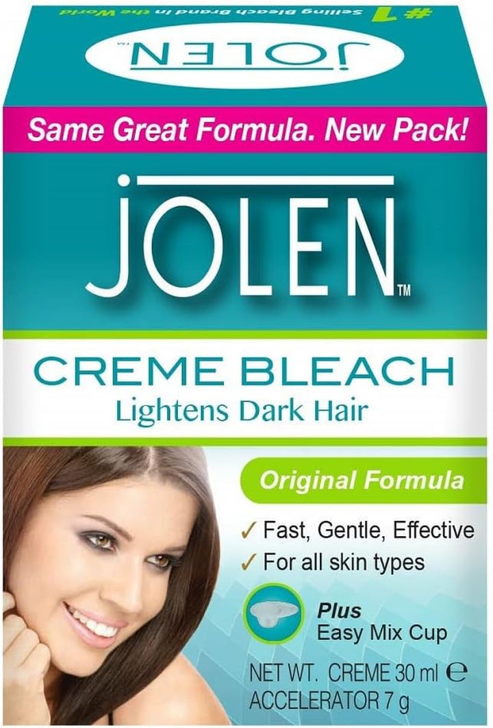 1.2 Oz Creme Bleach Reg Lightens Excess Dark Hair (6 Pack)