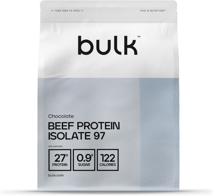 Beef Protein Isolate 97, Protein Shake, Unflavoured, 1 Kg, 33 Servings, Packaging May Vary