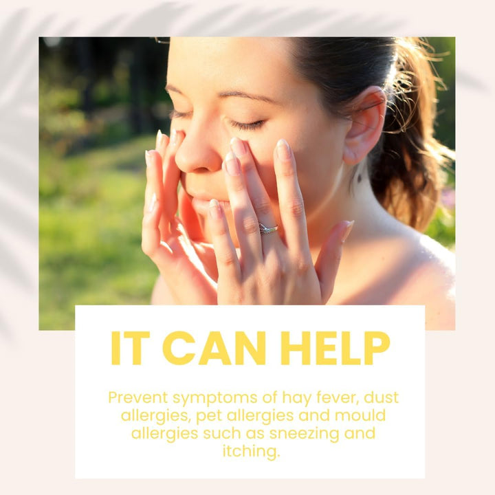 Allergy Barrier Balm with Lavender & Eucalyptus, Drug Free Balm for Sneezing, Itching, Dust, Pollen, Pet Allergies & Mould Spores - Natural Hayfever Relief