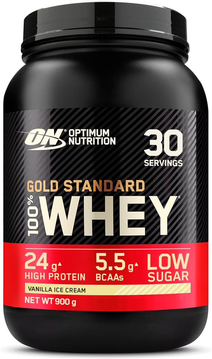 Gold Standard Whey Protein, Muscle Building Powder with Naturally Occurring Glutamine and Amino Acids, Double Rich Chocolate, 29 Servings, 899 G, Packaging May Vary