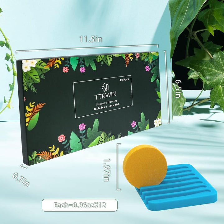 Gifts for Women Shower Steamers Aromatherapy,Perfect Self Care Relaxation, Body Restore,Shower Bombs with Multiple Fragrances,Birthday and Mother'S Day Women, Mum, Girls, Home SPA Stress (12 Pcs)