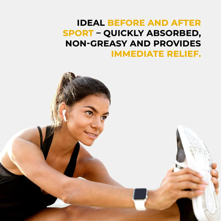 Dulàc, 98% Arnica Gel with Buriti Oil, Thyme and Menthol, for Massaging the Skin of Muscles and Joints, Dermatologically Tested, Nickel Tested, Made in Italy, 100 Ml