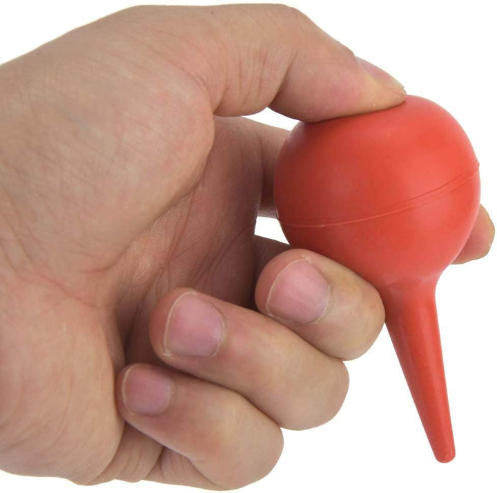 Ear Wash Ball, 3.3 * 1.7 in Popular Delicate Ear Wash Ball 30Ml Small Sucking Ear Syringe Bulb Ear Washing Squeeze Tool for Cleaning Adults Elderly Removal Equipment