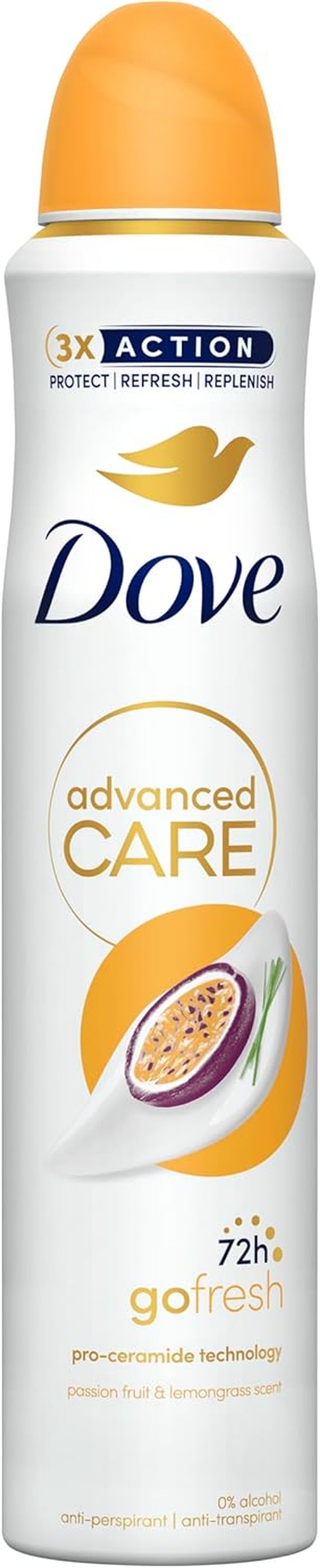 Advanced Care Original Women'S Antiperspirant Deodorant Spray for 72 Hour Protection against Sweat and Odour with Pro-Ceramide Technology 150 Ml