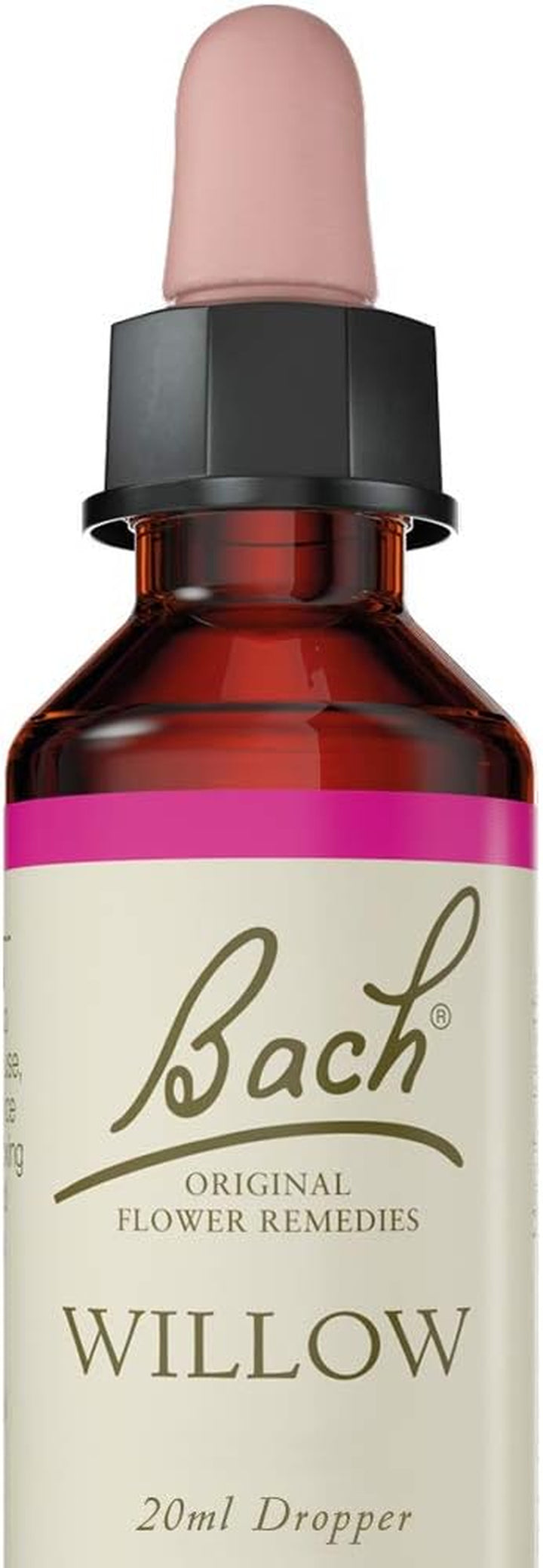 Bach Original Flower Remedies (Willow) Find Joy & Hope, Forgive & Forget, Emotional Wellness, Natural Flower Essence, 20Ml