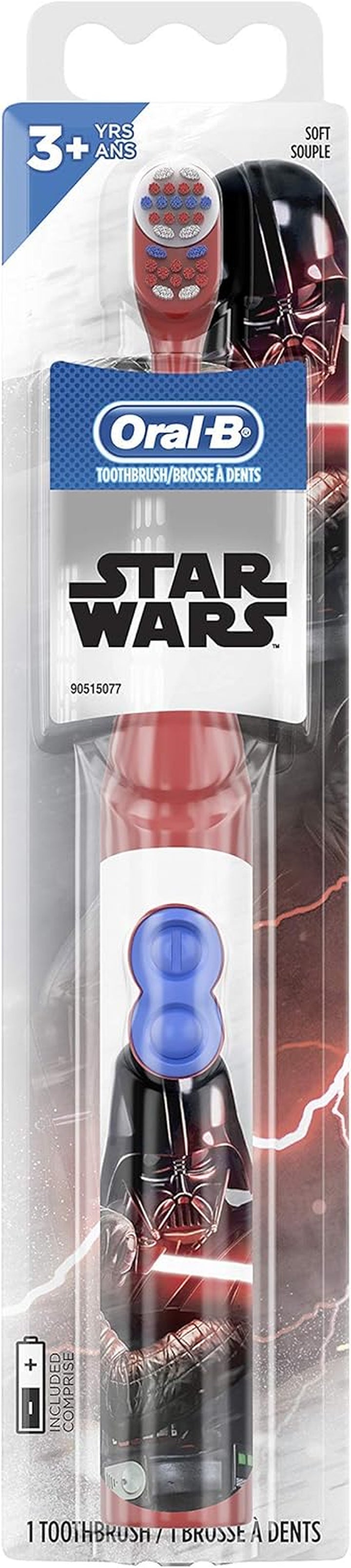 , Kids, Battery Toothbrush, Soft, Star Wars, 1 Toothbrush
