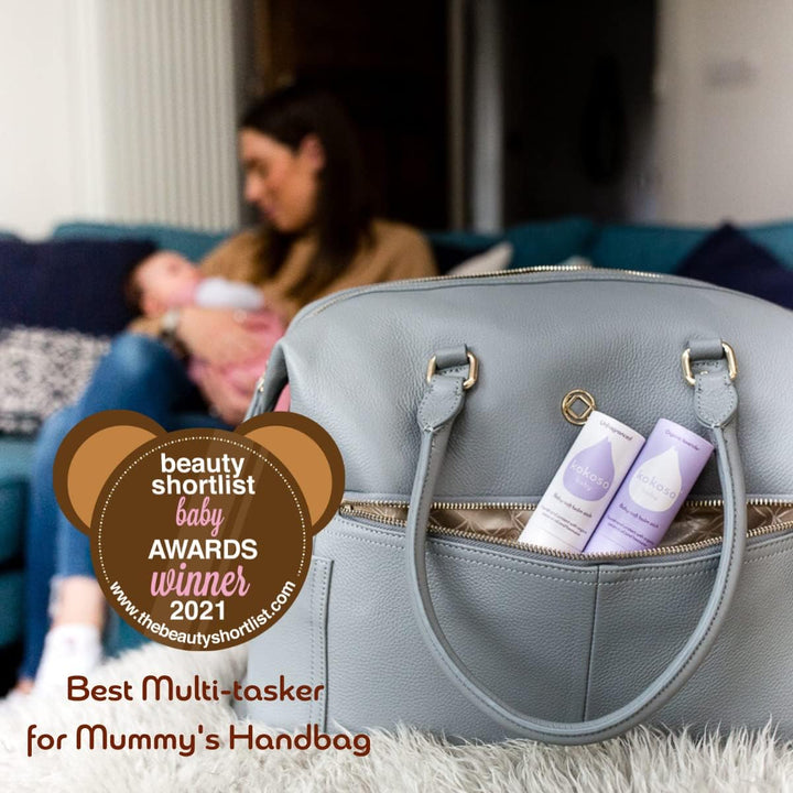 Baby Soft Balm Stick, Unfragranced, Great for Dry Hands, Sore Lips and Chapped Cheeks, Protects Dribbly Chins and Soothes Dribble Rash, 100% Natural & Organic Ingredients, 13G