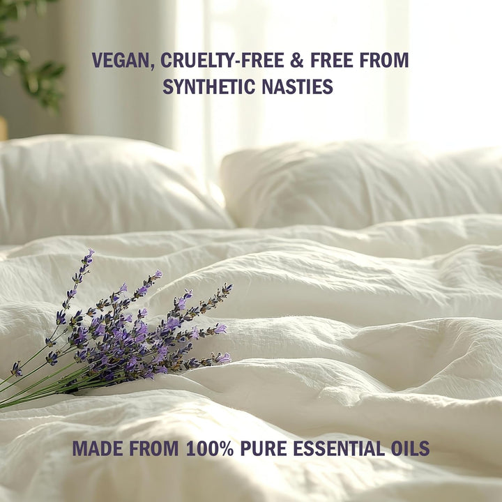 Lavender Pillow Spray Infused with Natural Essential Oils of Lavender, Chamomile & Vetiver | Sleeping Mist for a Better & Relaxing Deep Sleep | Calming Aromatherapy Oil | Sleeping Help | 100Ml