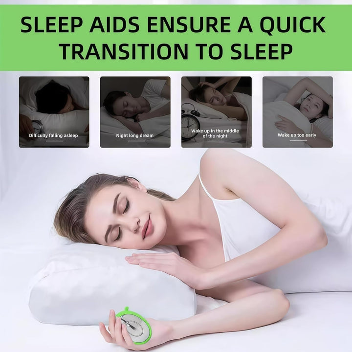 Sleep Ai-D Device,Handheld Stress Relief Tool,Anxiety Relief for Adults,Calms for Anxiety,Things to Help You Sleep at Night,Relieving Stress & Improving Deep Sleep,Enhance Sleep Quality(Green)
