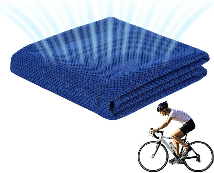 Pack of 5 30 X 80 Cm Cooling Towels, Polyester Fibre Cooling Towel, Cooling Towel Set, Cooling Towel Set for Camping, Hiking, Yoga, Golf, Travel