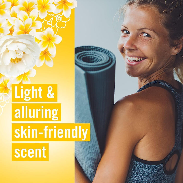 Scentsitive Scents Dry Wash Spray for Women, All-Day Freshness, Hypoallergenic, Skin-Friendly White Jasmine Scent, 125 Ml