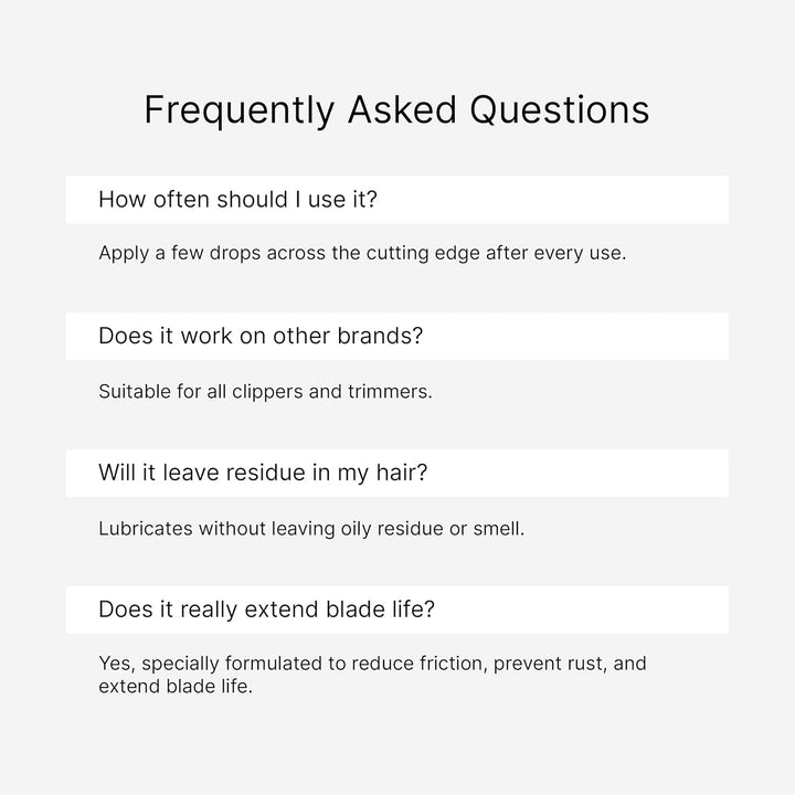 WAHL Lubricating Oil for Clippers - 4Floz