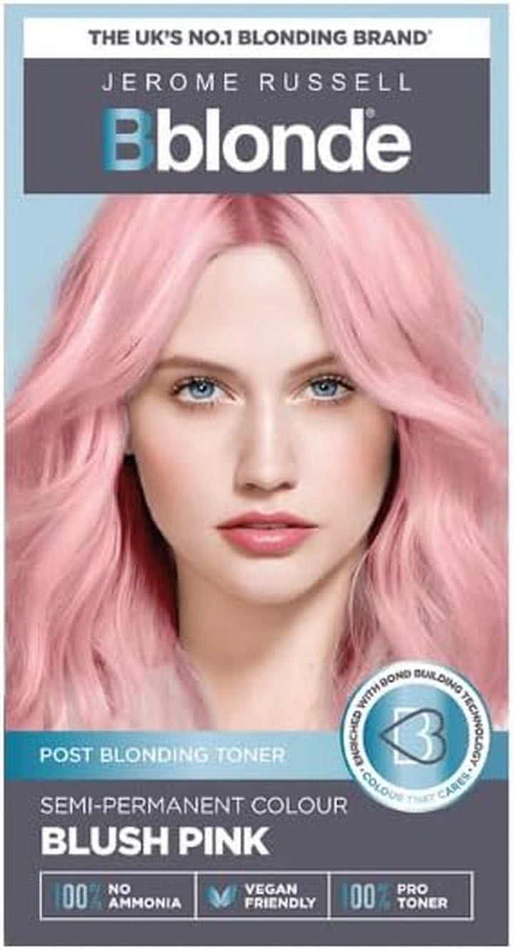 Bblonde Ice White Post Blonding Toner - Semi Permanent Hair Dye Kit for Pre Lightened & Blonde Hair with Brazil Nut Oil, No Ammonia & Vegan