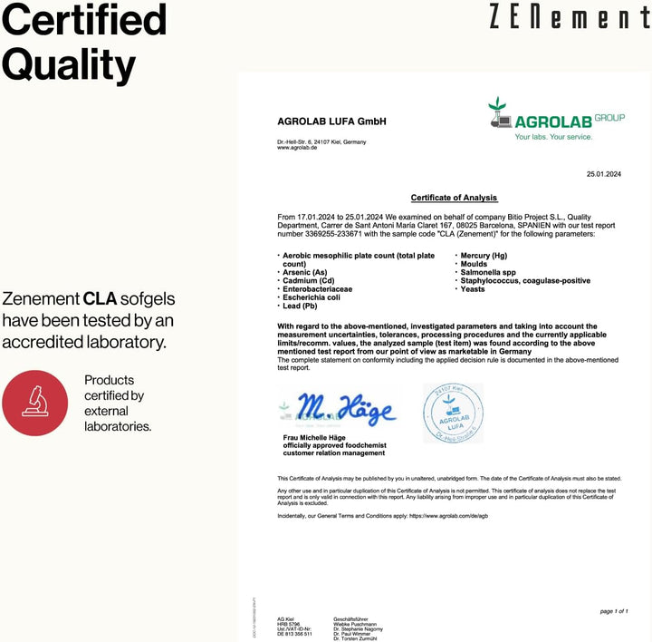 CLA Conjugated Linoleic Acid 3000 Mg per Dose – 200 Easy‑Absorb Softgel Capsules from Safflower Oil 80 % (2‑Month Supply) – Sports Supplement – High Concentration –