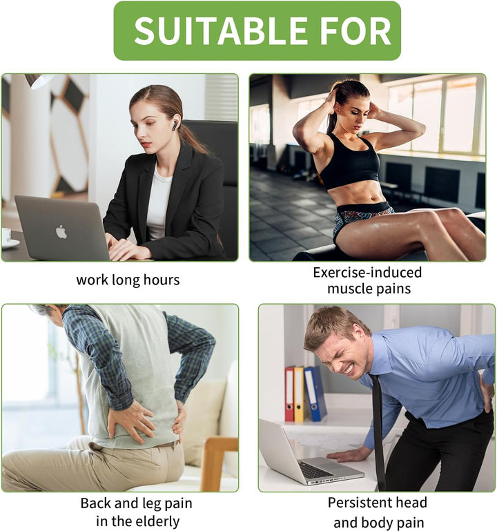 Acupuncture Pen, Electronic Acupuncture Pen, 5 in 1 Electronic Massage Pen, Acupuncture Machine Meridian Pen for Muscle Healing, Pain Relief (Battery Not Included)