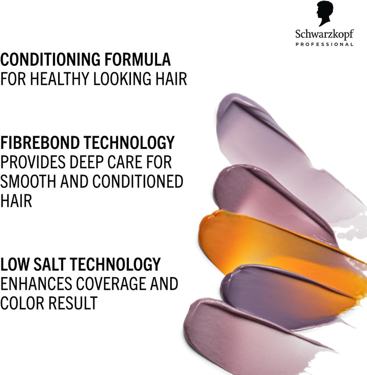 CHROMA ID Bonding Color Mask Semi Permanent Mix and Tone Color System Toning Enhancing Refreshing Intense Care Deep Conditioning Shine Vegan Formula 9,5-1 Pearl Silver 300 Ml