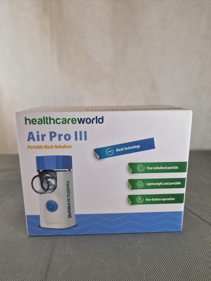 Portable Nebulizer Machine for Adults & Kids – Silent Handheld Rechargeable Mesh Nebulizer with 2 Masks & Mouthpiece – Ultra-Quiet 25Db Inhaler for Asthma, COPD, Home & Travel Use