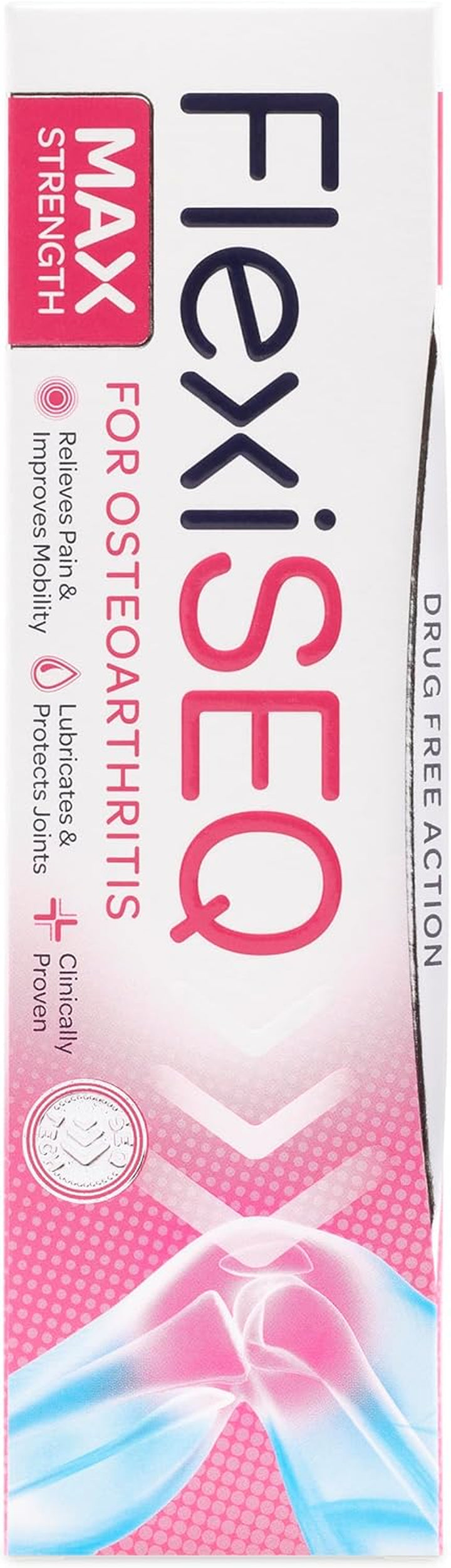 Max Strength 50G Gel, Topical Gel for Osteoarthritis, Drug Free, for All Synovial Joints (HIPS, Knees, Shoulders, Hands, Feet Etc)