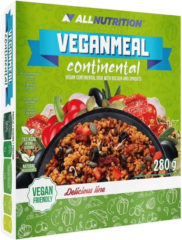Veganmeal Is a Delicious Meal without Preservatives and Other Artificial Additives, See for Yourself What Quality Means without Compromise! (Continental)