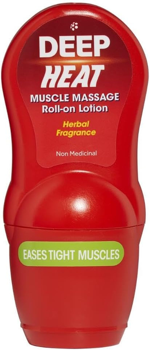 Muscle Massage Roll-On Lotion, Ease Tight Muscles, 50Ml (Pack of 1)
