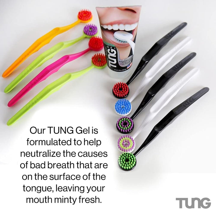 TUNG, the Original Gel Tongue Cleaner, Fresh Mint, 85 Gram