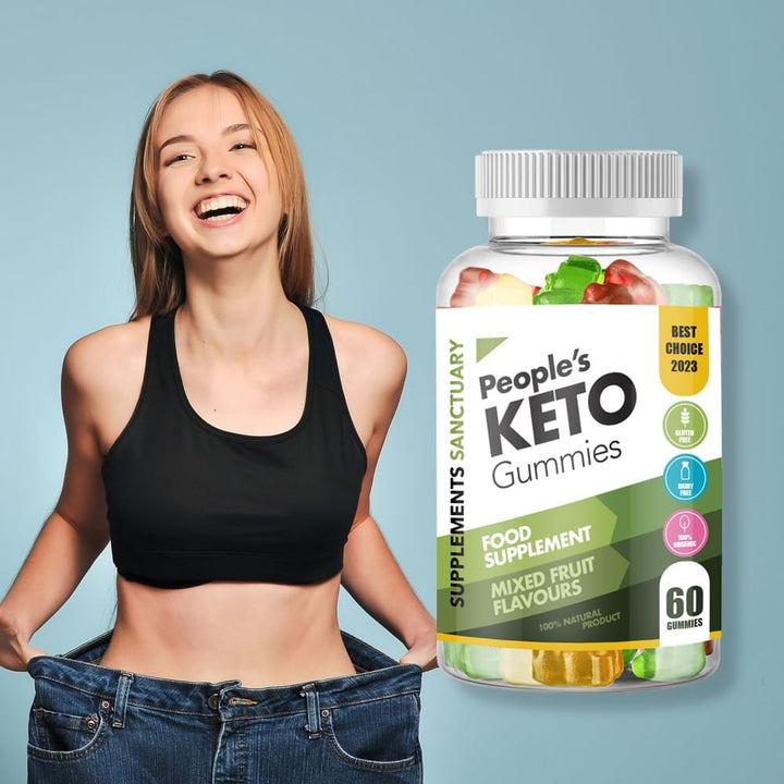 Peoples Keto 60 Mixed Flavour Gummies, Great Taste and Low Sugar