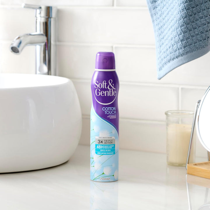 Cotton Touch Anti-Perspirant Deodorant Spray, 250Ml