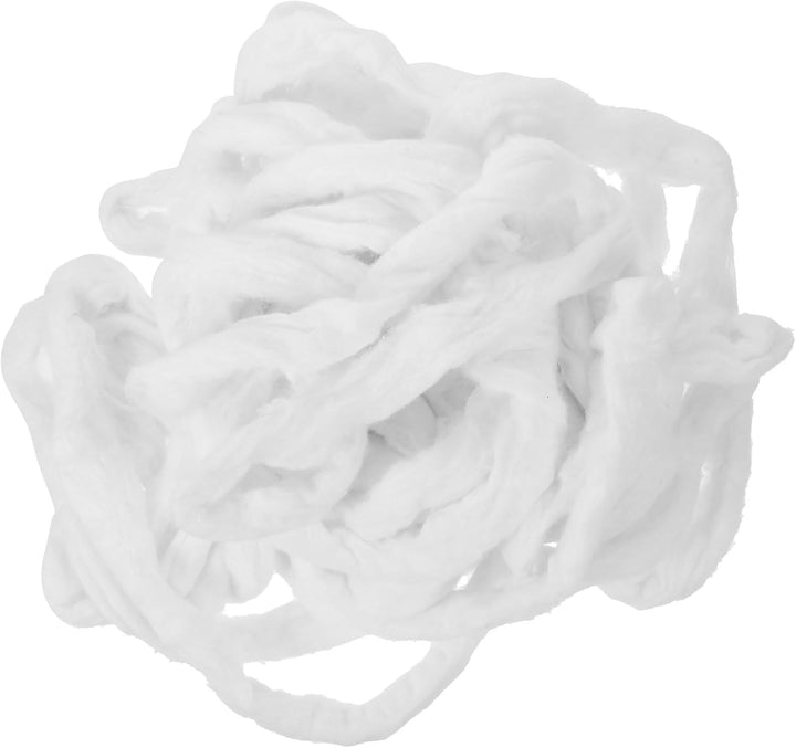 Perm Cotton Strips with Rope for Hair Salons Absorbent Single-Use Cotton Bands Ideal for Perming and Dyeing Hair Styling Tools
