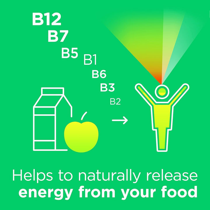 Vitamin C Effervescent Tablets, with Magnesium, Vitamin B12 & Vitamin B Complex, Orange Flavour, 1 Pack of 45 Tablets - 6 Weeks Supply