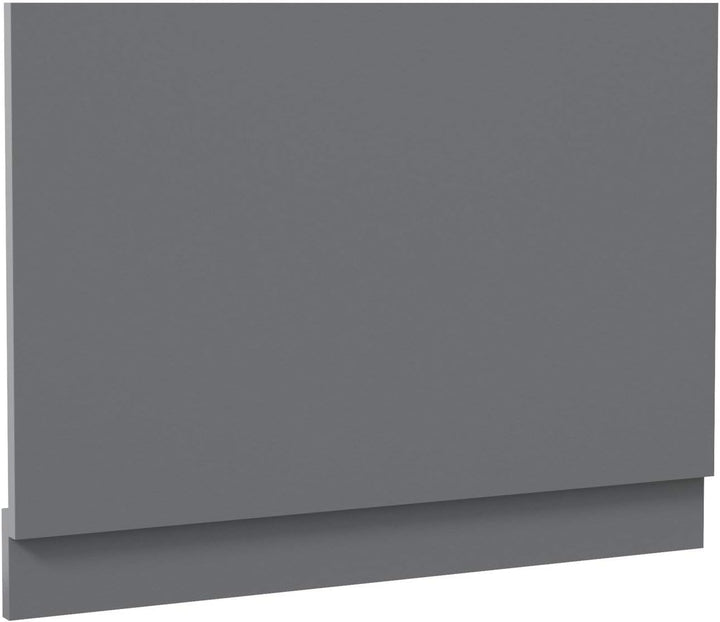 ® Modern 700Mm End MDF Bath Panel 18Mm Wooden Panels for Bathroom Baths Soaking Tubs, Adjustable Plinth, Easy to Cut, Grey Gloss