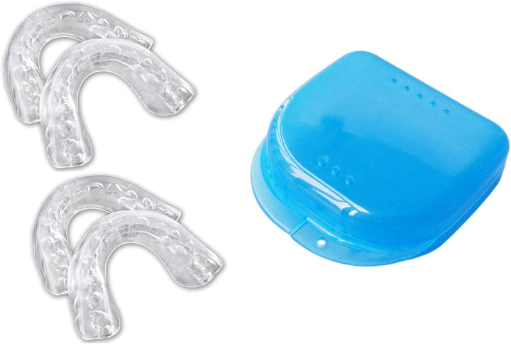 Teeth Whitening Trays - BPA Free, Thin Moldable Mouth Tray Fits Perfectly to Each Tooth - 4 Trays