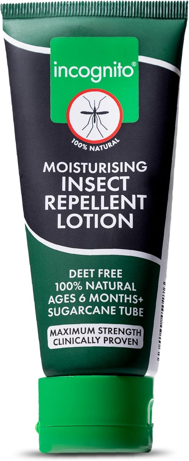 Insect Repellent Lotion 100 Ml - Protects for up to 7 Hours - Natural, DEET Free Formula - Insect Repellent & Moisturiser for Soft Protected Skin - Travel Friendly Organic Mosquito Repellent