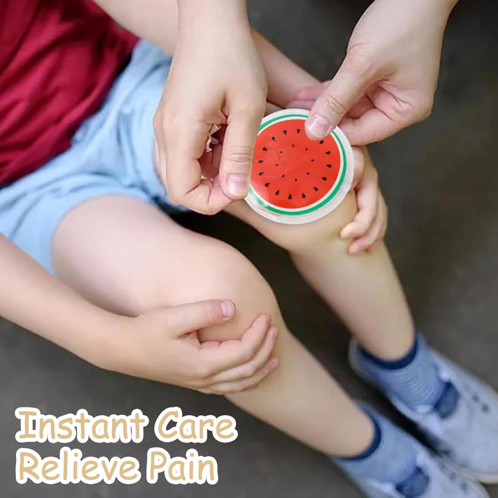 8 Pcs Mini Ice Packs, Reusable Bump for Kids, 7Cm/2.8In Small Ice Packs, for Kids, Headache, Tired Eyes, Wisdom Teeth, Breastfeeding