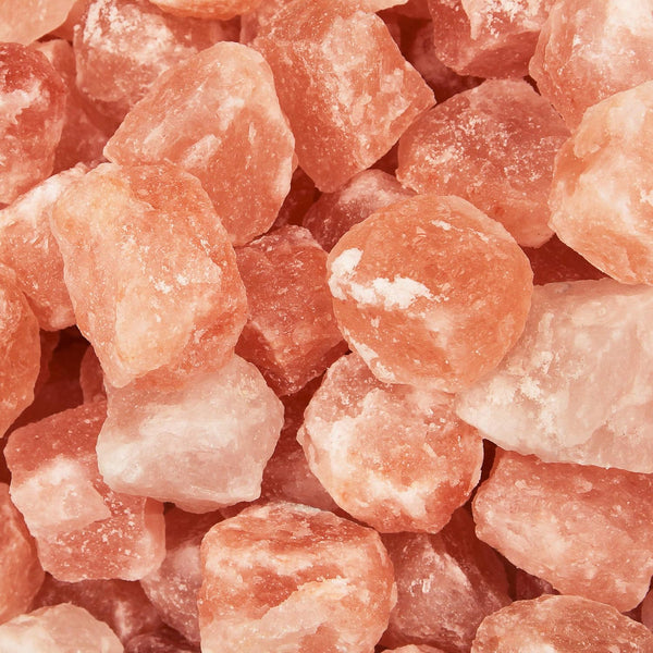 Rock Crystal Sauna Salt - 2Kg Natural Red Salt from the Salt Range, Pakistan - High Quality Salt Chunks for Sauna & Wellness - Perfect for Relaxing Infusions
