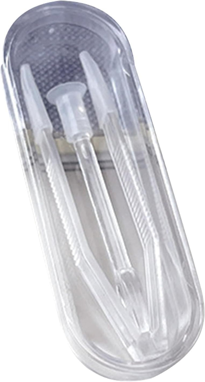 Purple Practical Contact Lens Insertion and Removal Tool Set Practical Equipment Supplies for Students Office Workers House Contact Lens Wearing Tool Kit Lens Care