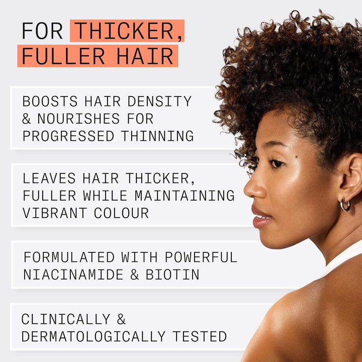 Nioxin System 4 - Hair Thickening System for Damaged Hair with Progressed Thinning - Biotin & Niacinamide - Shampoo, Conditioner, Serum