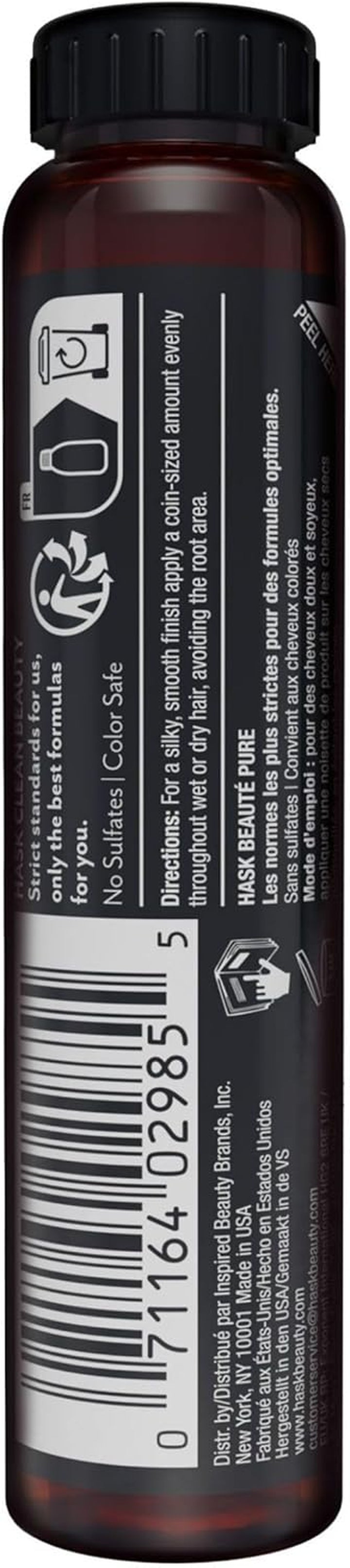 Argan Oil Shine Oil Vial Repairing for All Hair Types, Colour Safe, Gluten Free, Sulfate Free, Paraben Free - 1 18Ml Vial