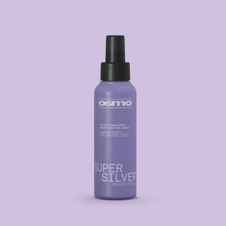 Super Silver Toning Spray | Violet Nourishing Leave-In Treatment | Blonde Toner | Vegan. 100Ml.