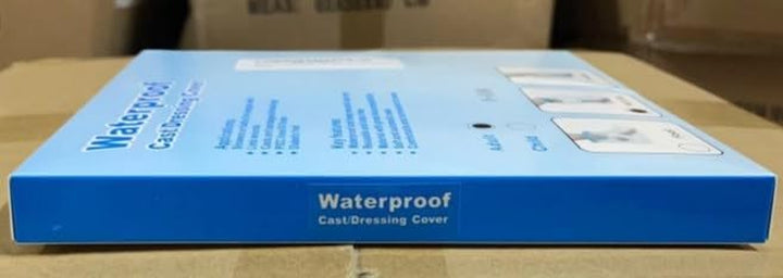 Cast Cover Lower Leg for Shower, Reusable Waterproof Cast Protector for Adult Leg, Ankle, Foot, Toe, 100% Watertight Seal Cast Bag Keep Your Cast Dry in the Shower