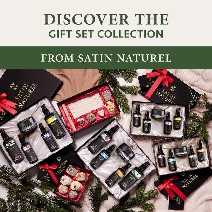 Luxury Gifts for Women - 4X Organic Handmade Bath Bombs with Natural Essential Oil - Gifts for Her - Gifts for Girls - Bath Bombs for Women - Premium Gift Box