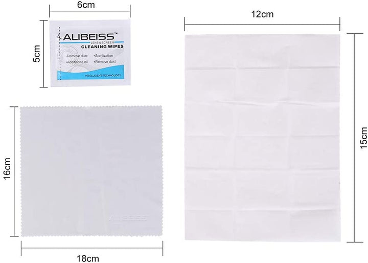 150 Pack Pre-Moistened Lens Wipes  Screen Wipes Glasses Cleaner for Camera, Tablets, Smartphone, Screens and Other Delicate Surfaces