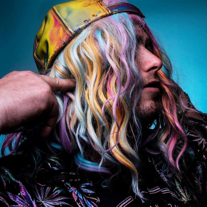 Punched Hole Silicone Highlight Hair Cap with Needle Professional Reusable Highlighting Poked Hole Caps with Hooks for Color Hair Salon Hairdressing Dyeing Staining Tools for Women Men