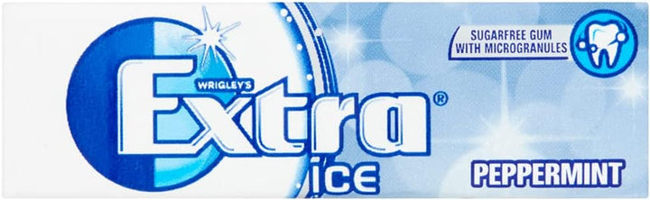 Wrigley'S  White Chewing Gum, Peppermint Flavour, 30 Packs of 10 Pieces, Sugar Free Bulk Pack Gum with Xylitol (300 Pieces)-Packaging May Vary