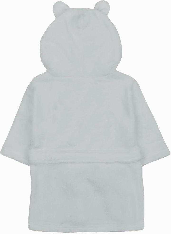 Personalised Baby Kids Girls Boys Matching Set Dressing Gown Plush Fleece Robe Soft Cosy Velvet Warm Embroidery Gift