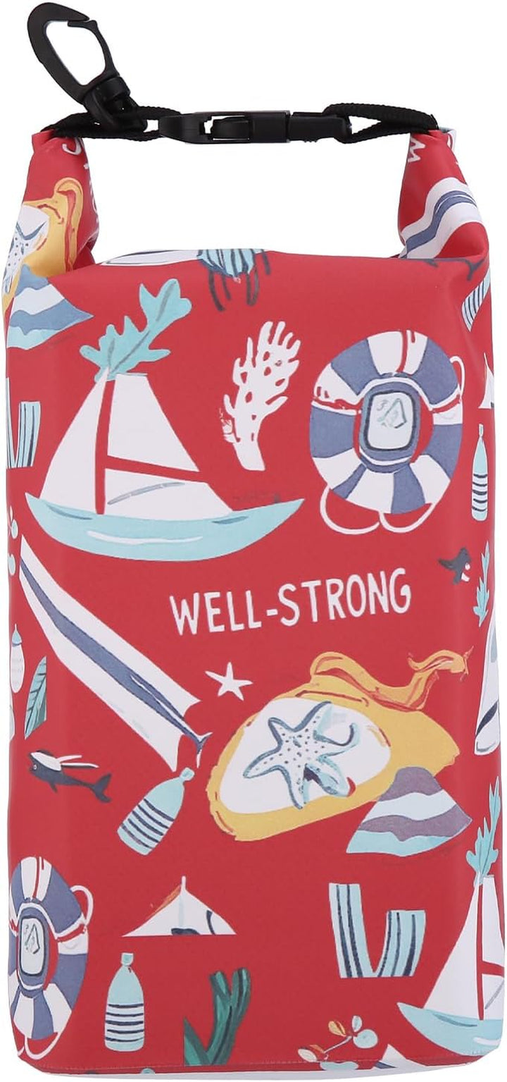 Waterproof First Aid Kit Roll Top Boat Emergency Kit with Waterproof Contents for Fishing Kayaking Boating Swimming Camping Rafting Beach Orange