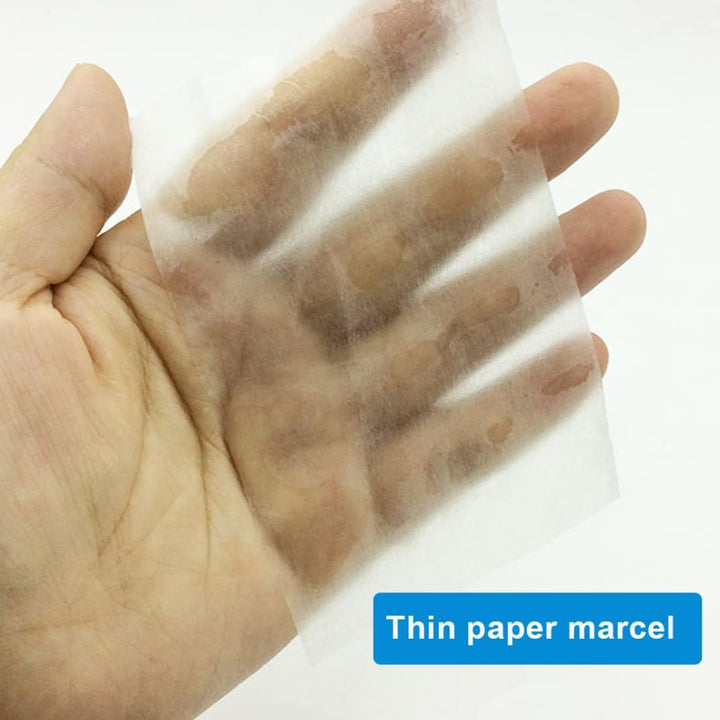 Salon Perm Paper Hair Curling Paper Disposable Hot Cold Hair Curling Tissue for Hairdressing Styling Tools 350PCS, Perming End Papers