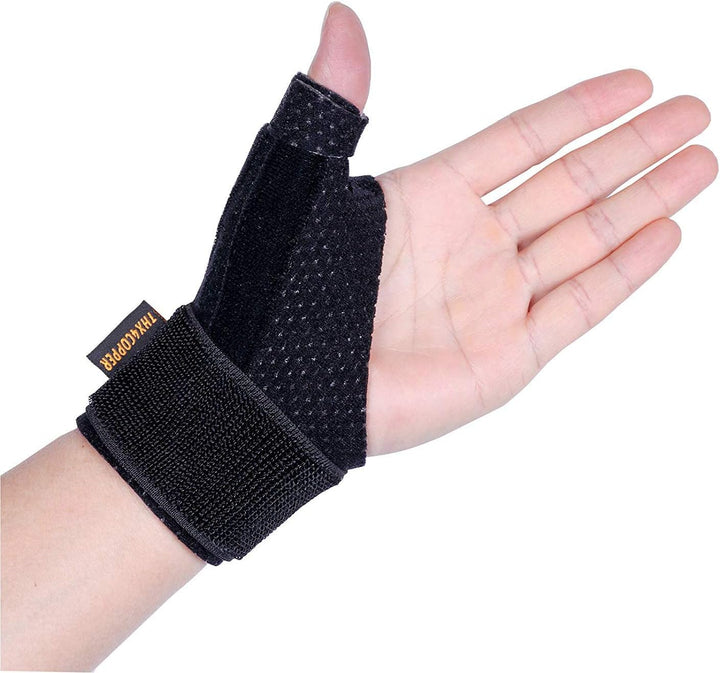Reversible Thumb & Wrist Stabilizer Splint for Trigger Finger, Pain Relief, Arthritis, Tendonitis, Sprained, Carpal Tunnel, Breathable