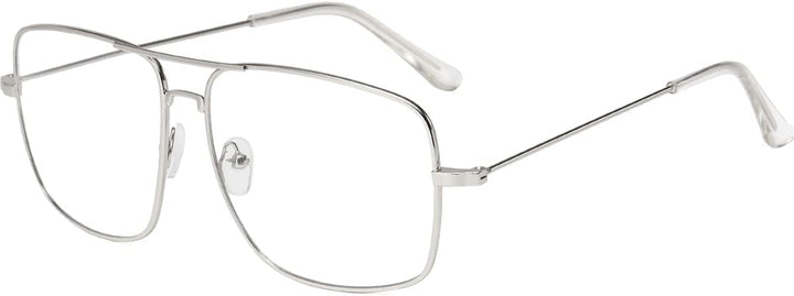 Clear Lens Glasses Non Prescription Metal Frame Glasses Men Women
